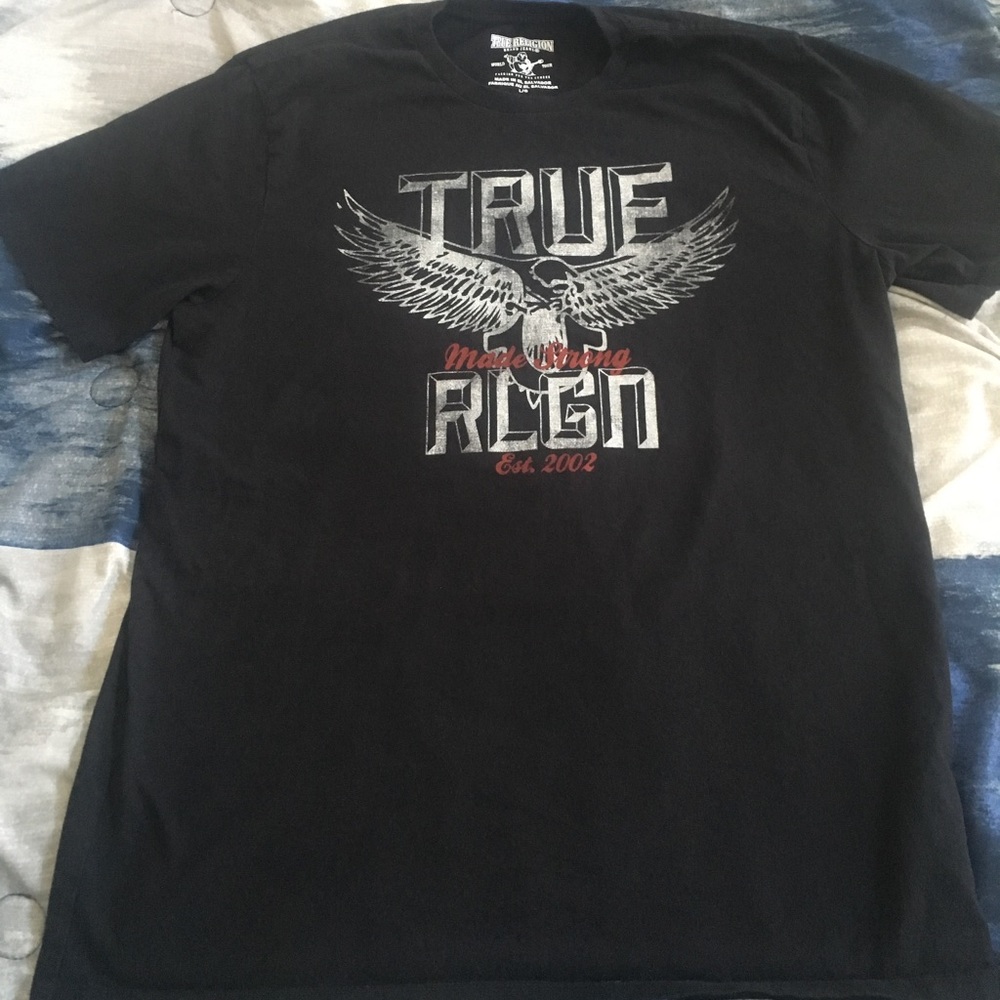 Large True Religion shirt, perfect condition